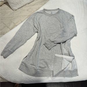 Old navy lounge crewneck tunic sweater size M